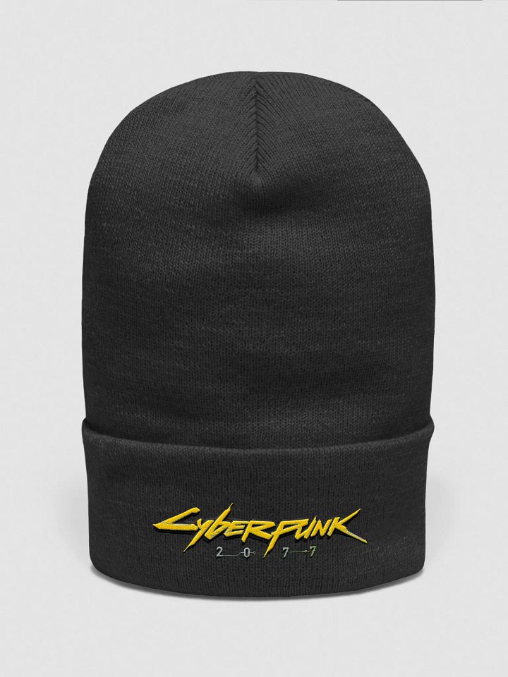 Cyberpunk 2077 Embroidered Beanie product image (1)