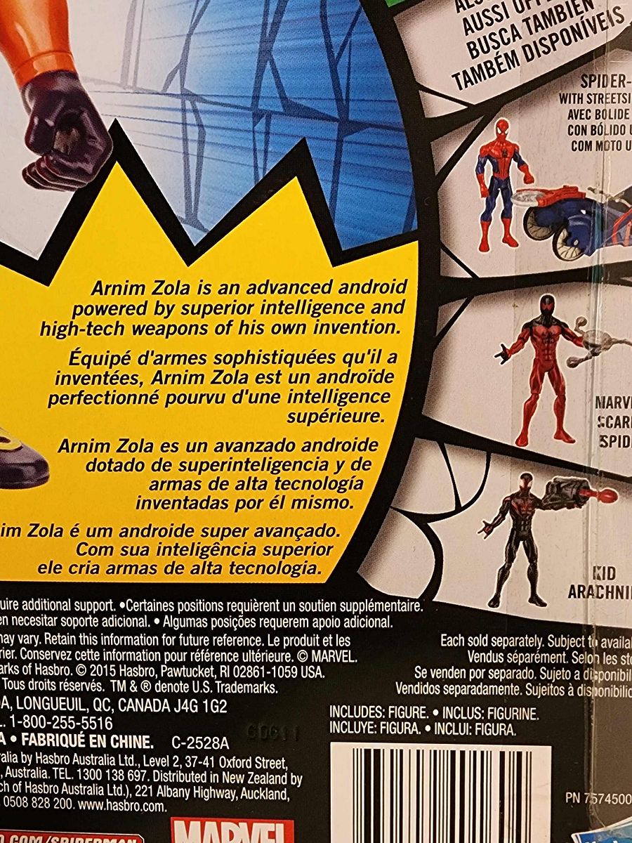 Arnim Zola Ultimate Spider-man Vs Sinister 6, New in Package product image (7)
