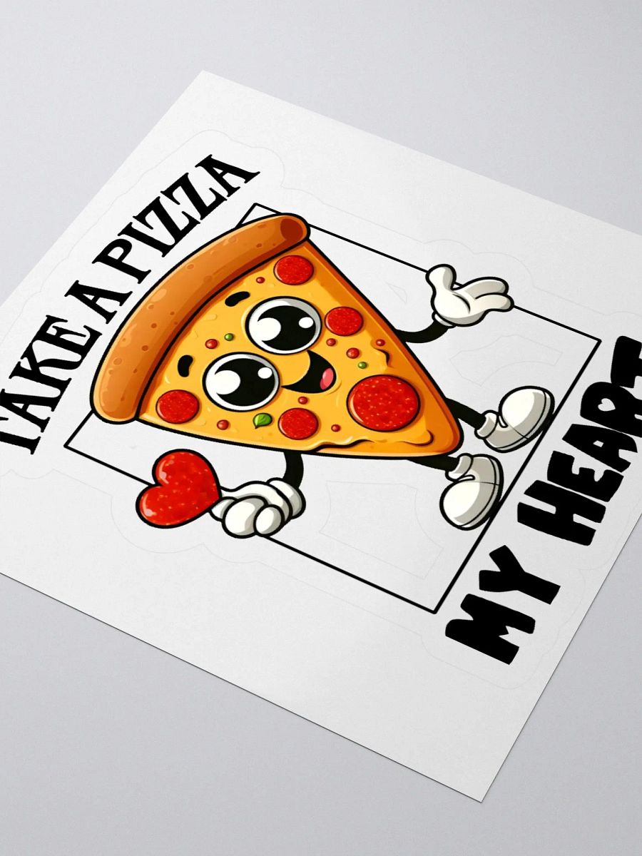 Take a Pizza my Heart Sticker product image (7)