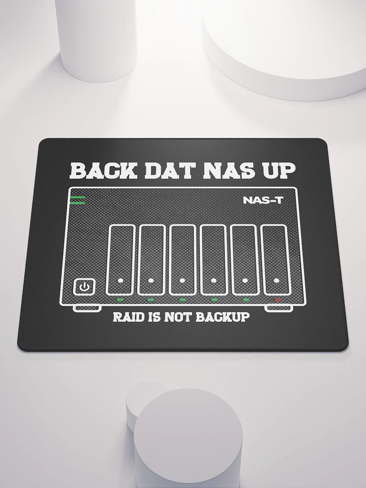 BACK DAT NAS UP - Gaming Mousepad product image (1)