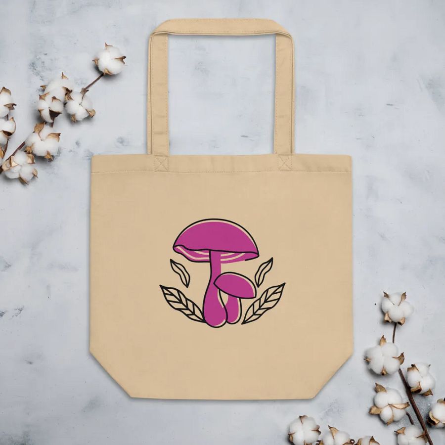 Whimsical Mushroom Magic Tote Bag product image (4)