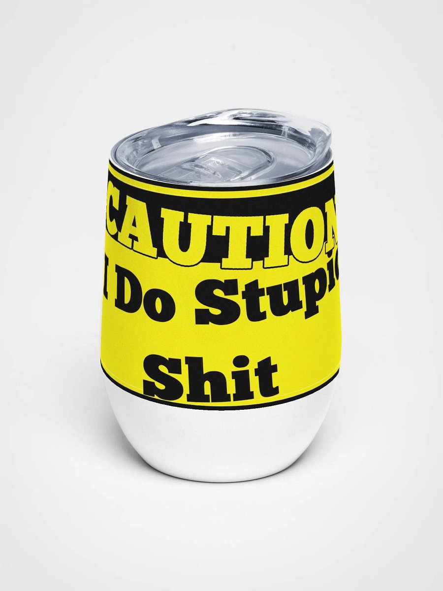 Caution: Wine Tumbler for the Adventurous product image (1)
