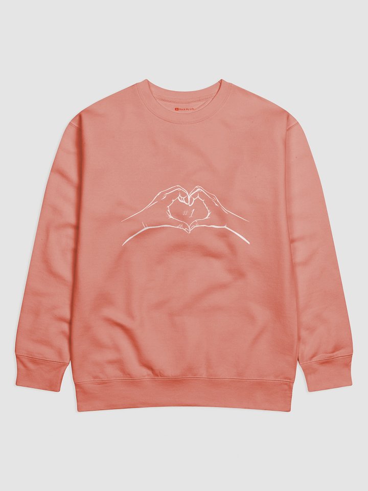 #1 Hand Heart Sweatshirt product image (1)