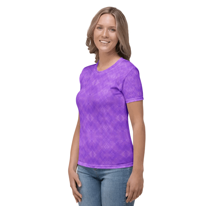 Plaid Dreamland Women's Crew Neck T-Shirt product image (1)