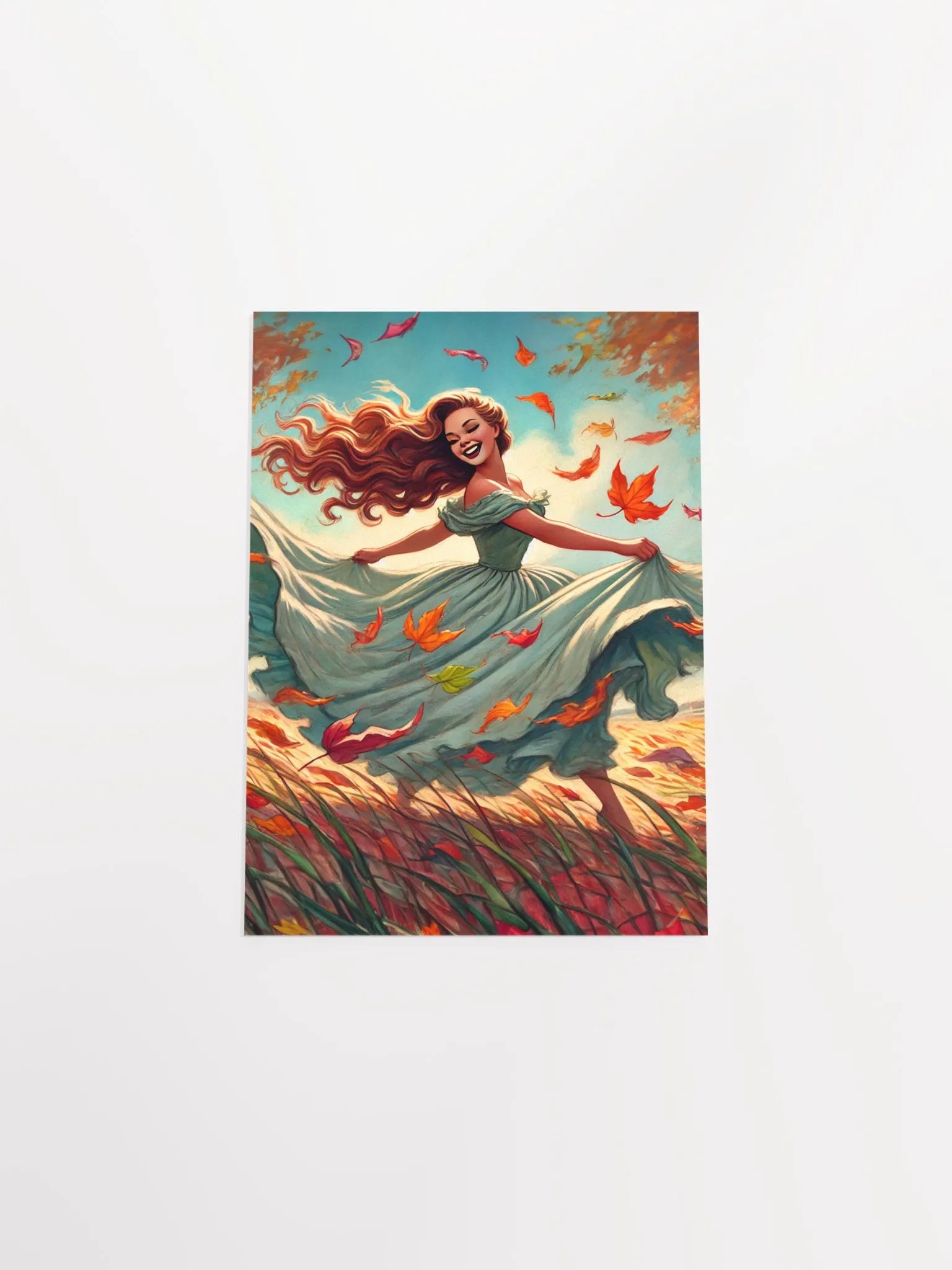 Vintage Style Autumn Breeze Premium Prints and Posters product image (30)