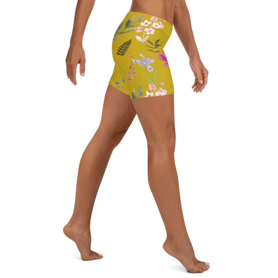 Botanical Bliss All-Over Print Shorts product image (6)