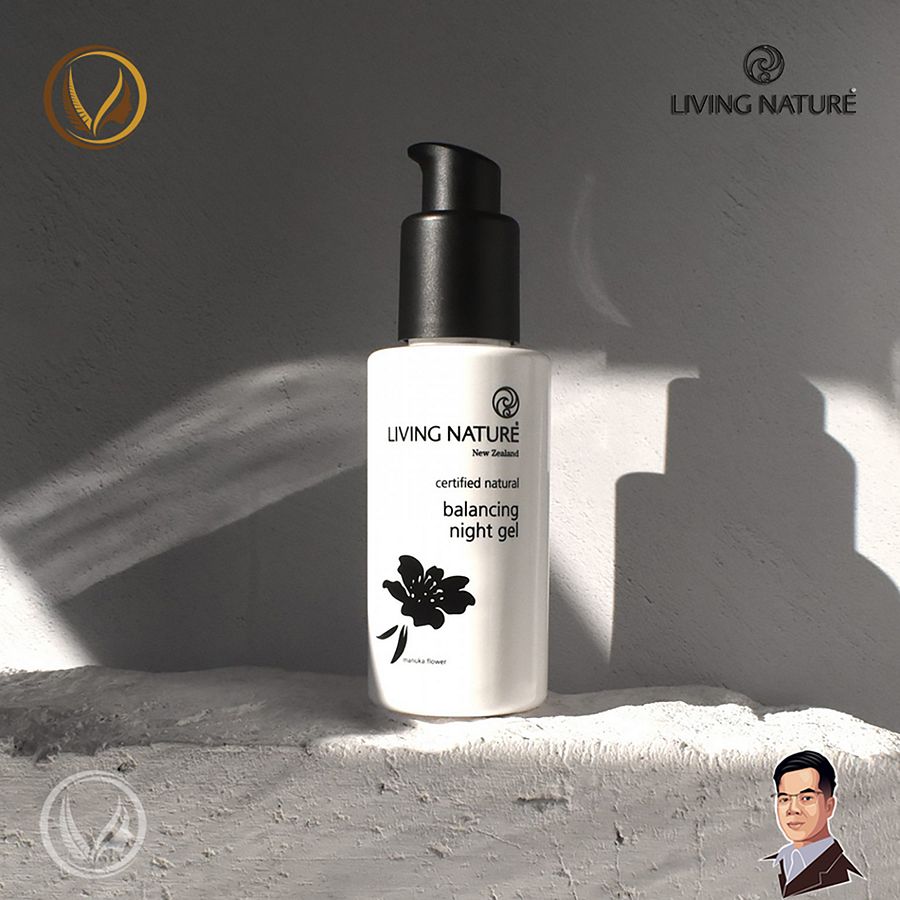 Gel dưỡng da ban đêm cho da mụn, dầu Living Nature Balancing Night Gel 60ml product image (4)