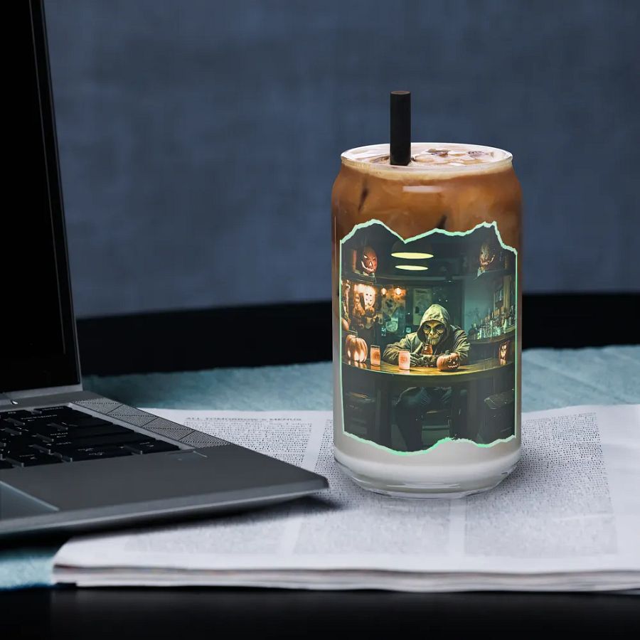 “Contempl4tionz” Drinking Glass product image (4)