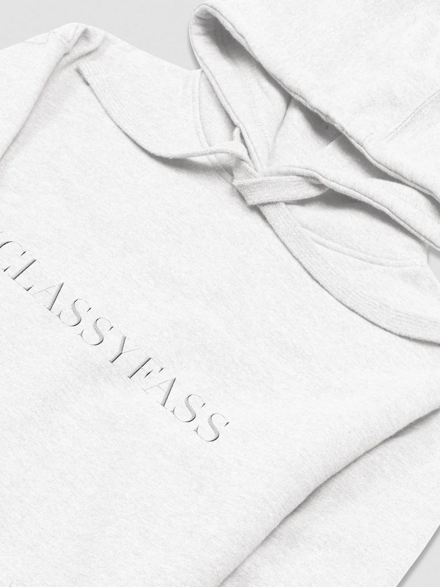 #CLASSY FASS - White Hoodie product image (3)