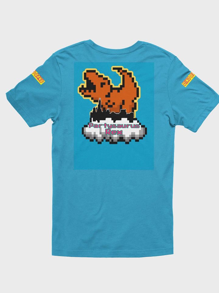 8 Bit Partysaurus Rex Tee Aqua product image (2)