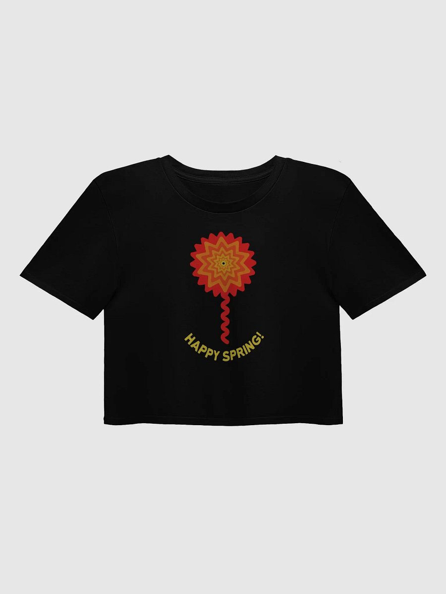 Happy Spring Women's Premium Crop Top product image (2)