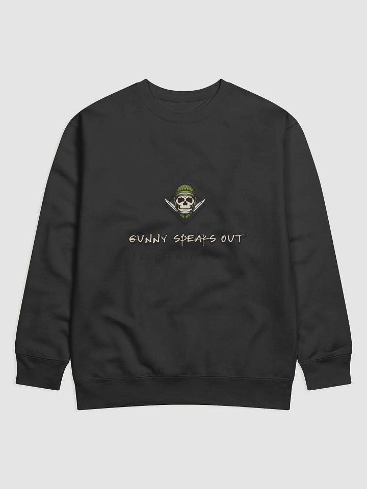 Fascism Fighter Skull Sweatshirt product image (1)