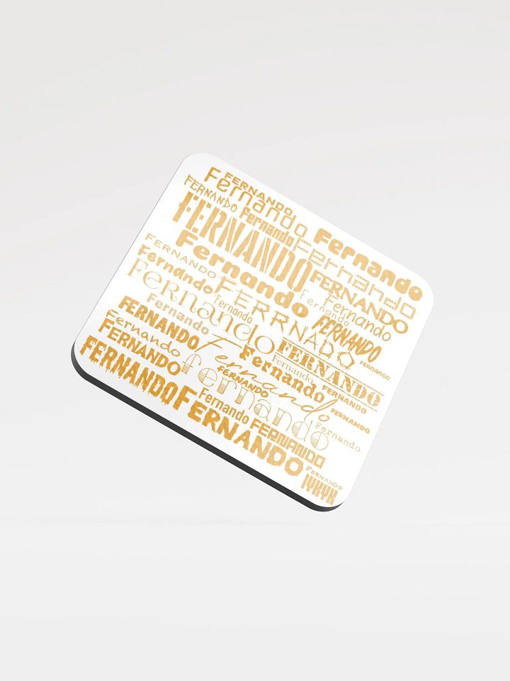 IYKYK Ferrnado (White) Coaster product image (1)