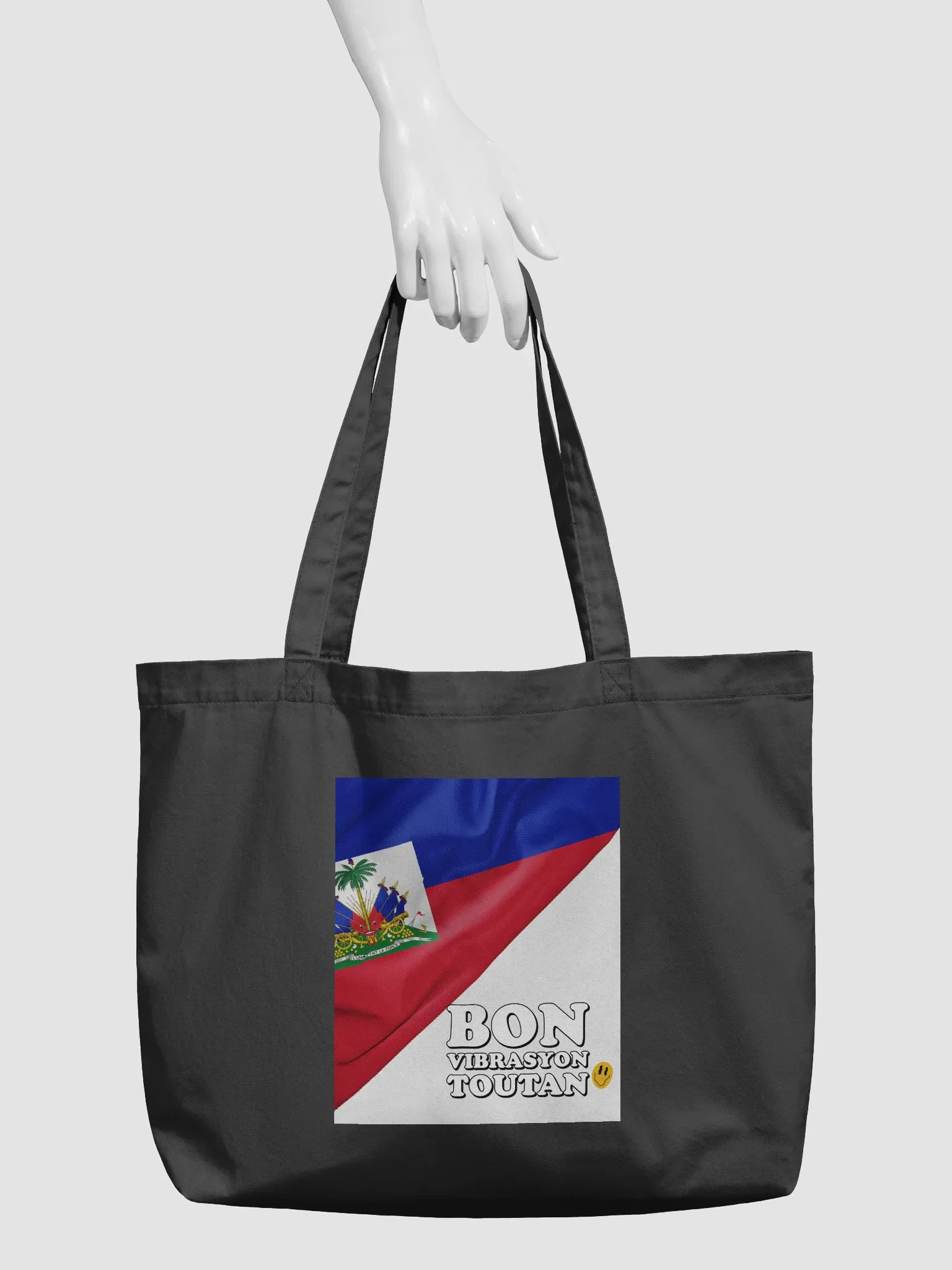 Edikasyon se Richès Organic Cotton Tote – Carry Purpose. Live the Message. product image (6)