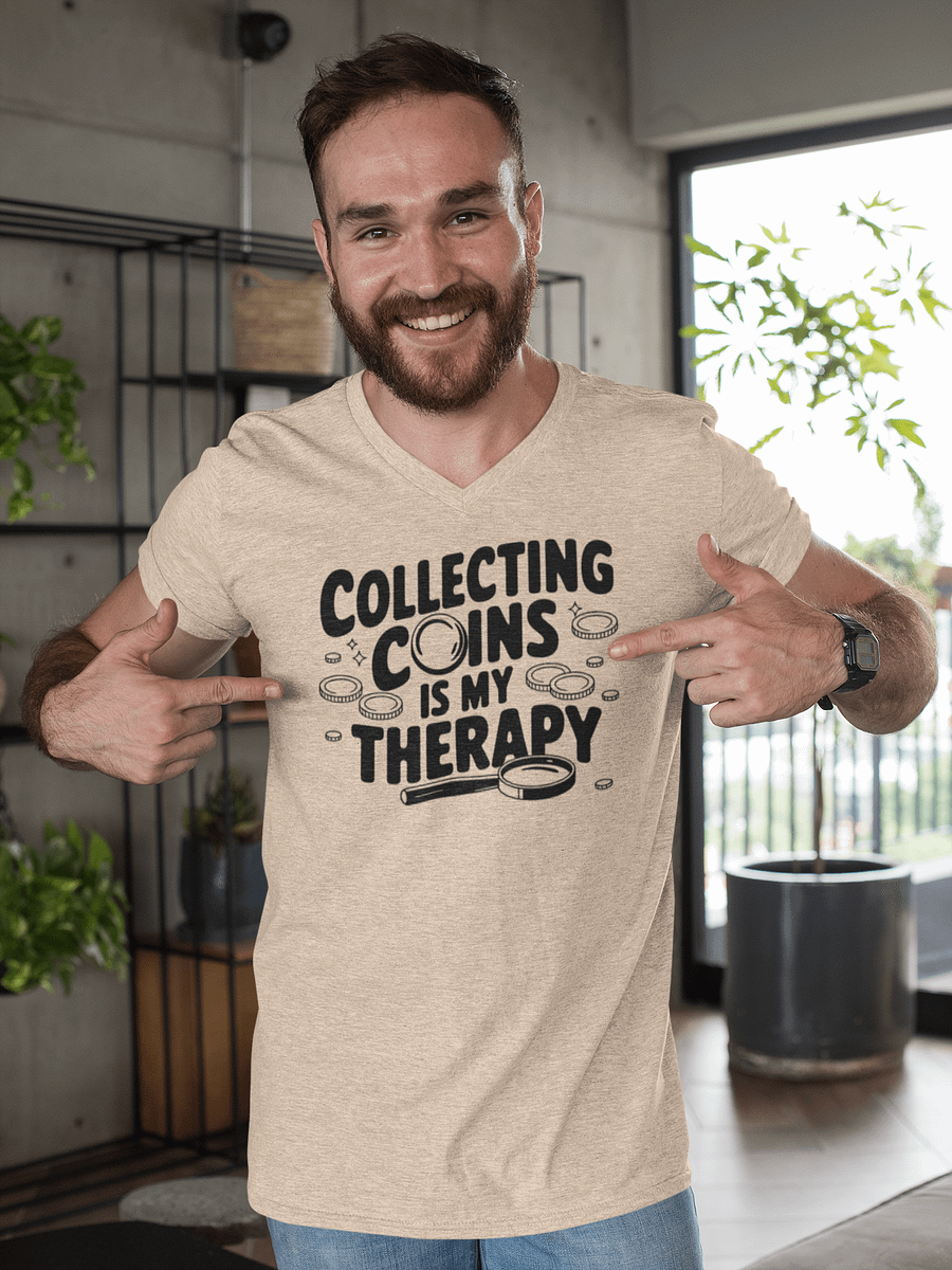 Collecting Coins Is My Therapy Tee product image (1)