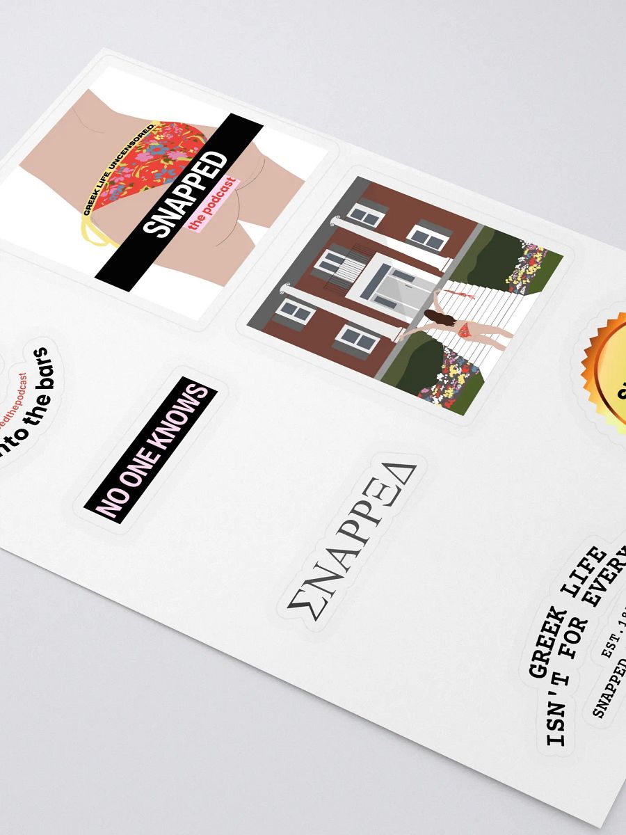 SNAPPED Sticker Pack product image (3)
