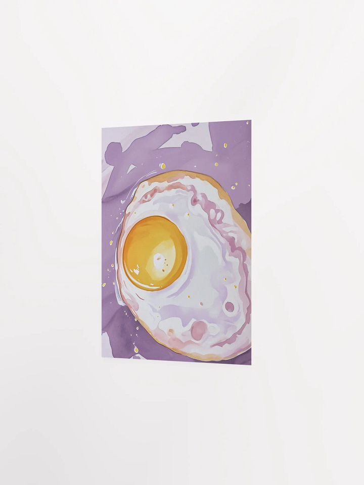Vibrant Egg Yolk Illustration Poster product image (4)
