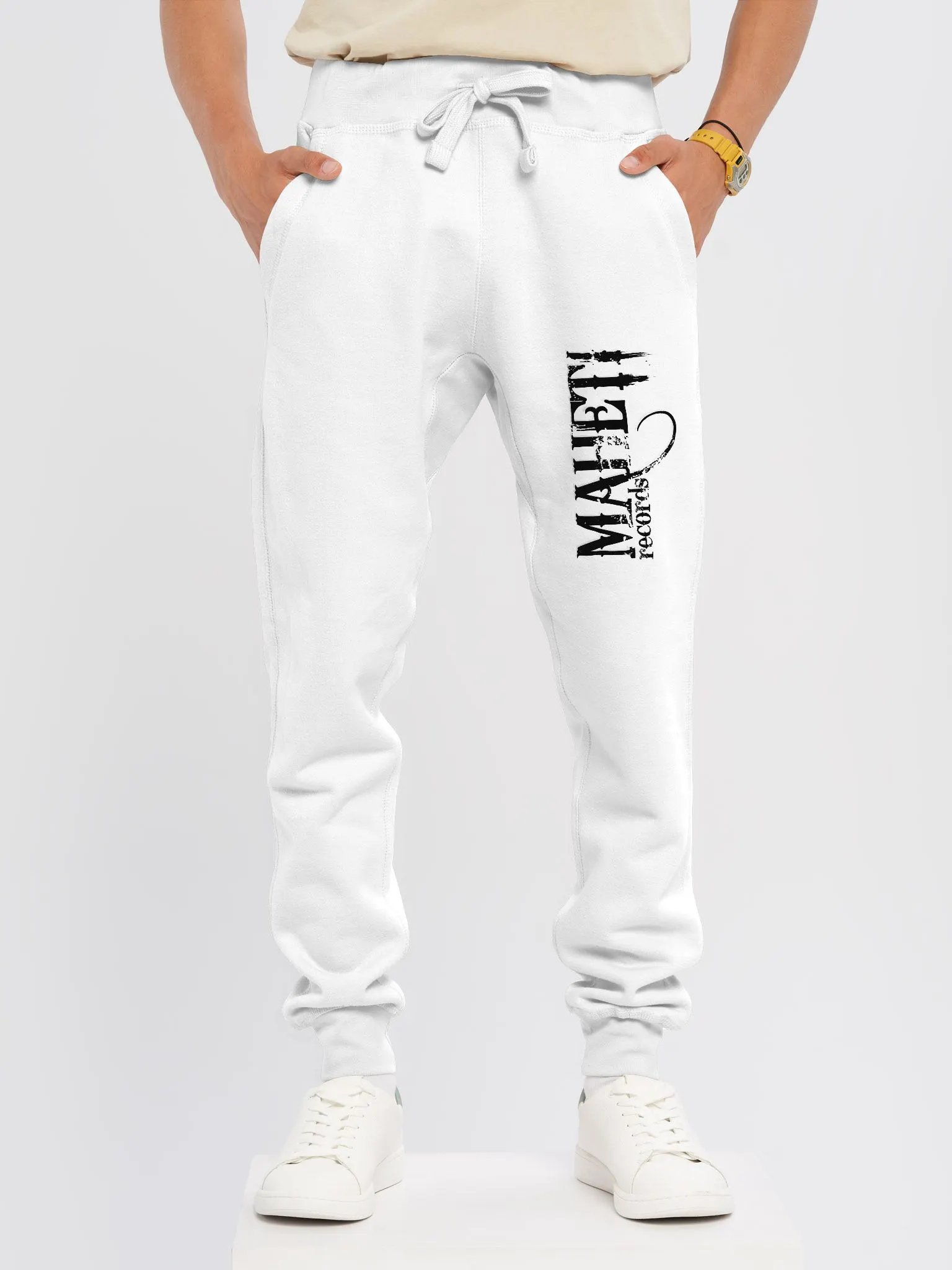 Maheti Fleece Joggers / Black Logo product image (1)