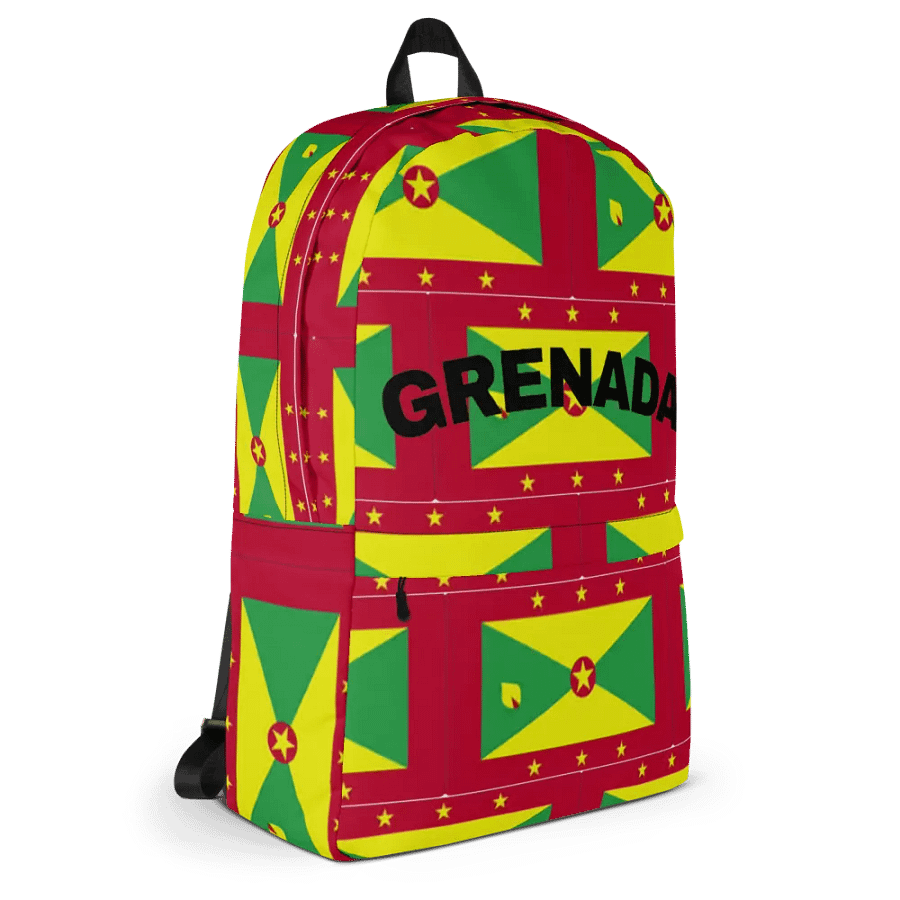 Grenada Flag All-Over Print Backpack product image (5)