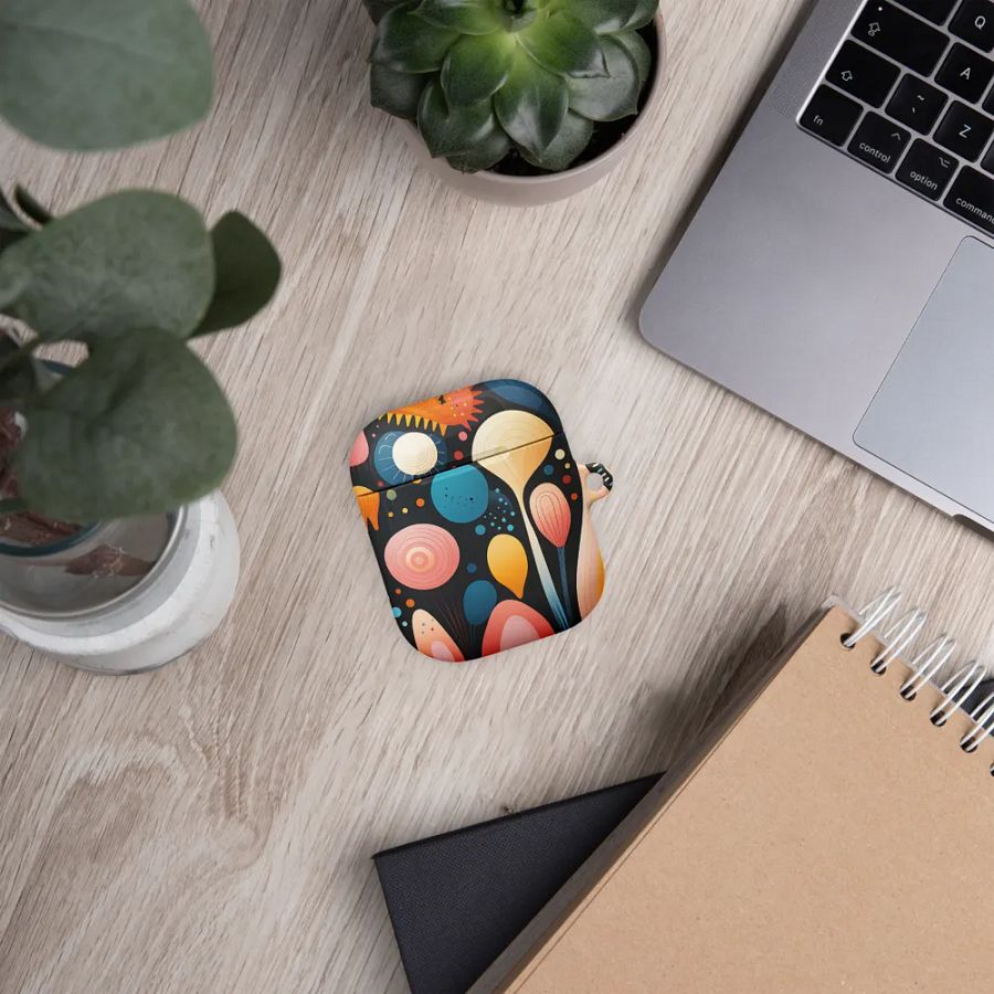 Cosmic Bloom All-Over Print AirPods® Case product image (11)