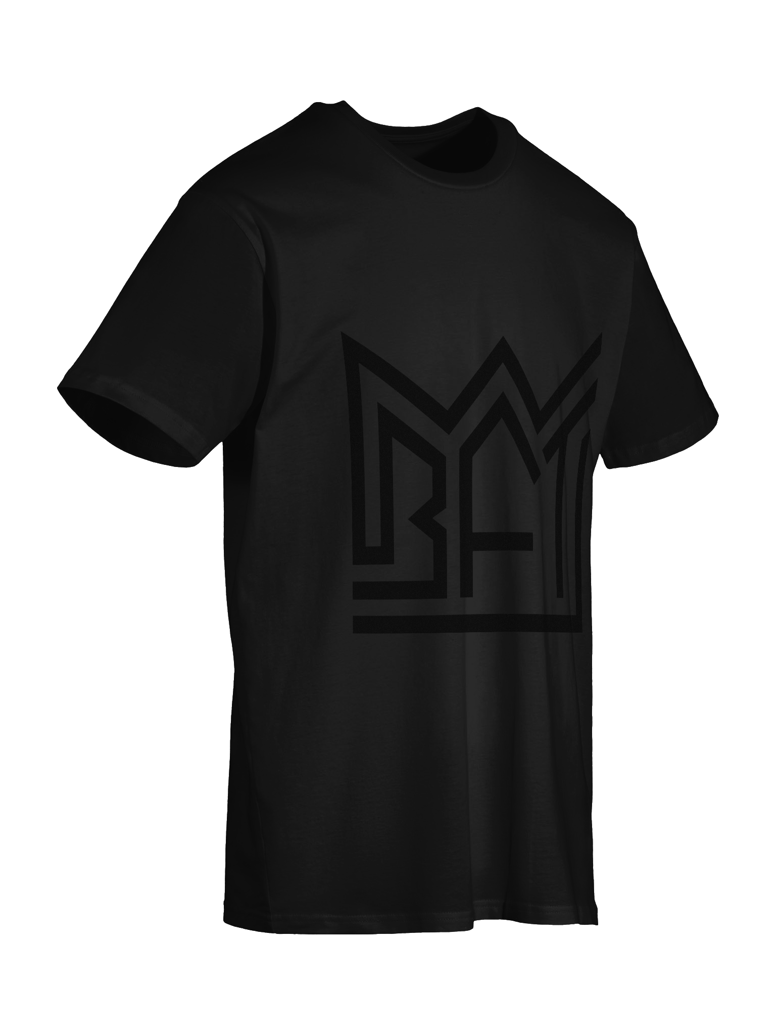 Inspired by Tyler Black T-Shirt With Black Logo product image (6)