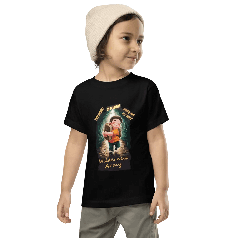 Wilderness Army Thy Word My Lamp Toddler Tee product image (9)
