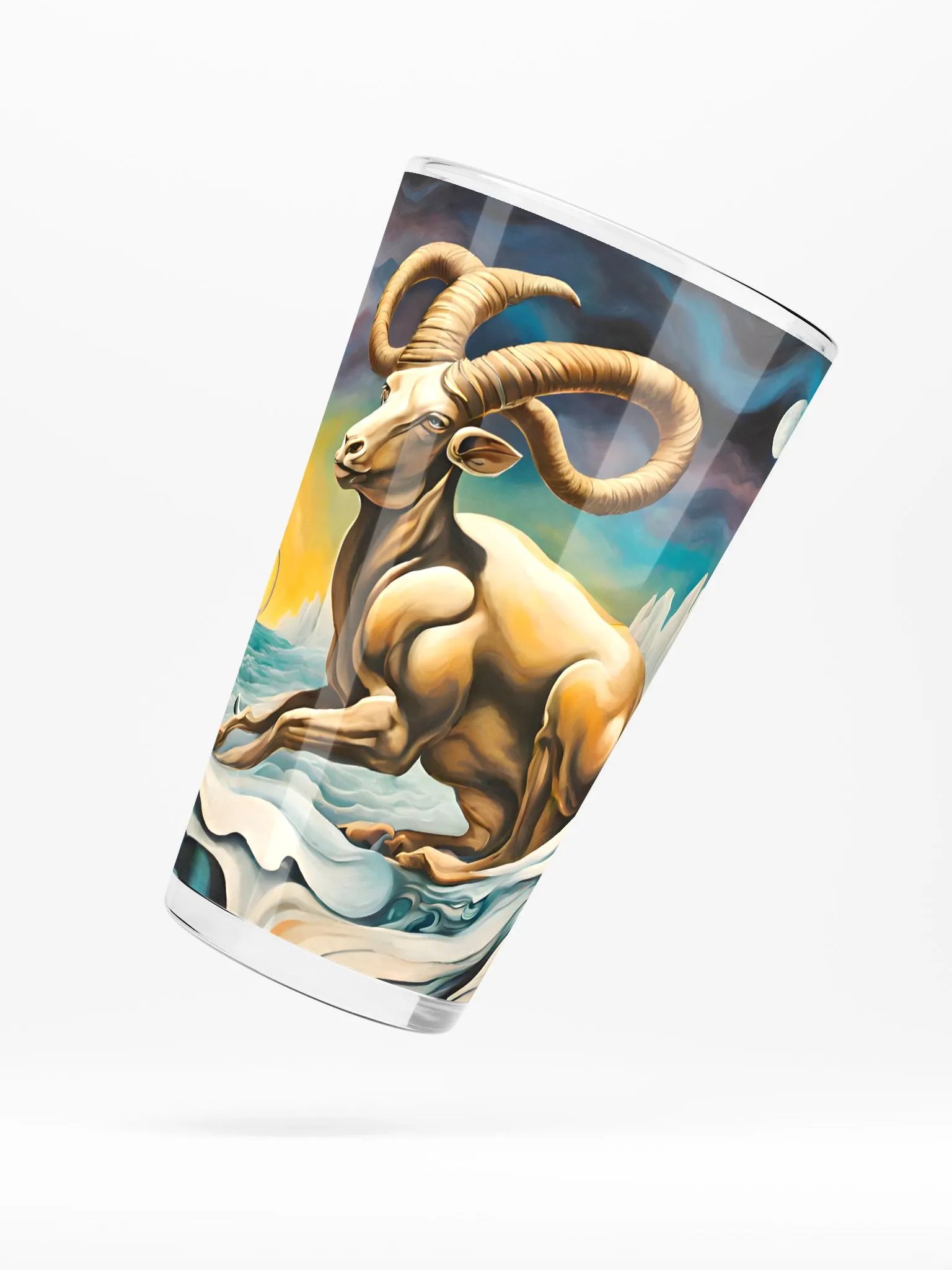 Capricorn - Salvador Dalí Zodiac Decoded: Unveiling Dalí's Surreal Cosmic Delirium product image (5)