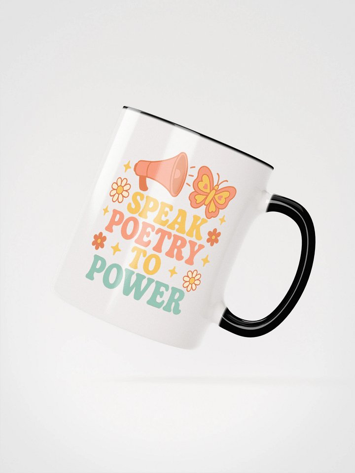 Speak Poetry To Power Accent Mug product image (4)