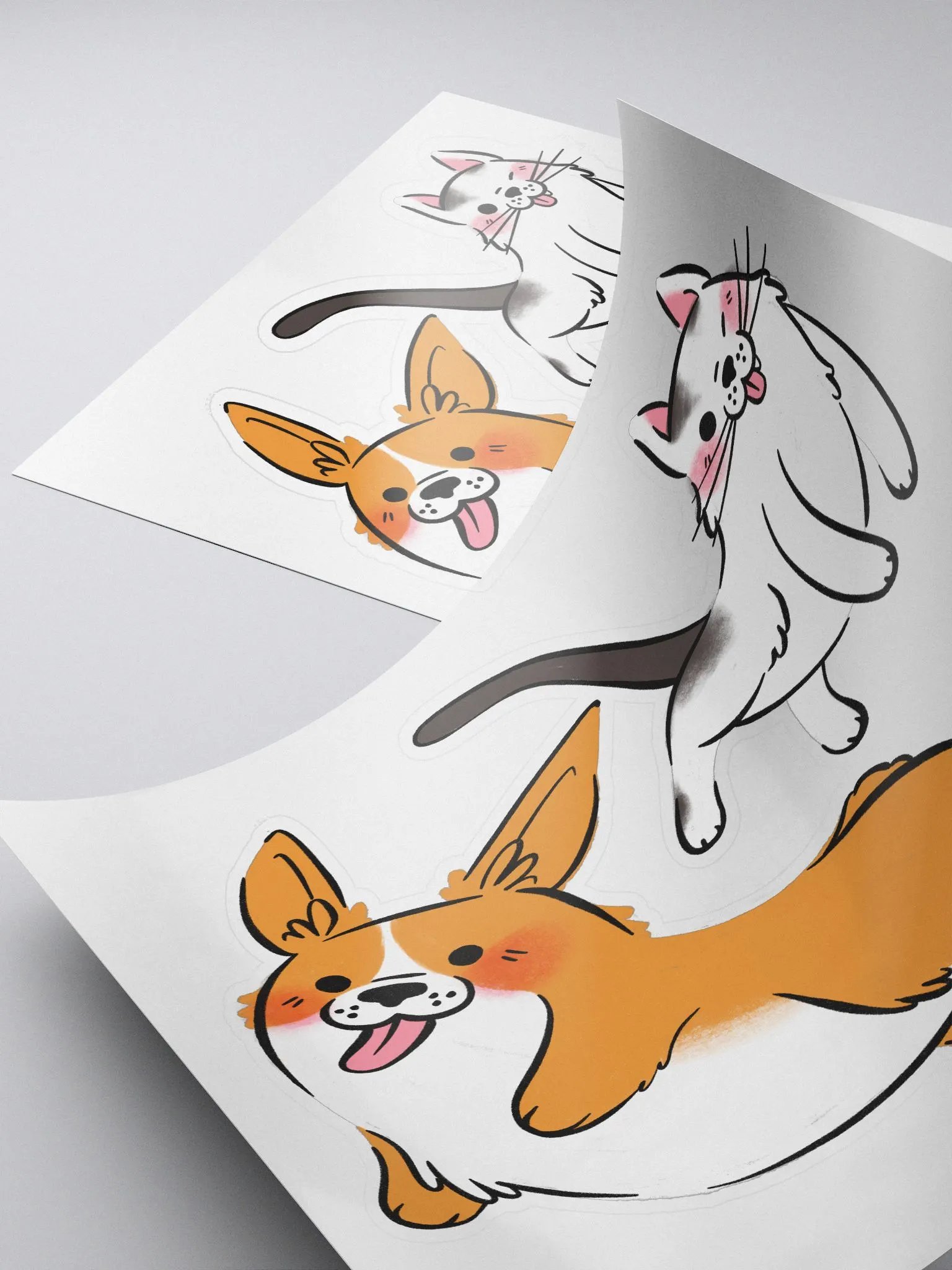 Dynamic Duo Sticker product image (4)