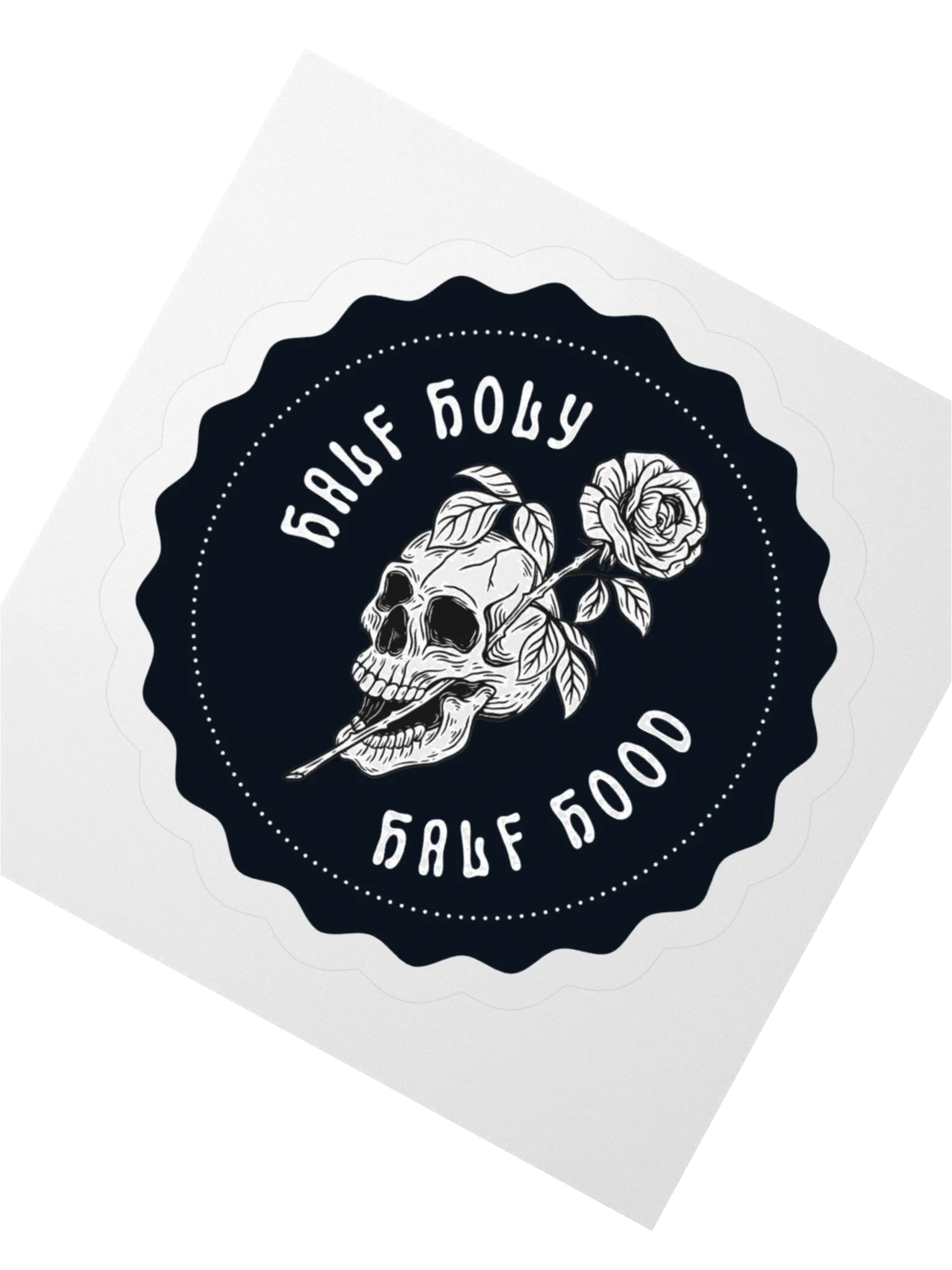 Half Holy Half Hood Sticker product image (2)