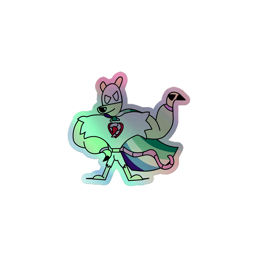 Superhomo! Vermili MLM White Holo Sticker! product image (1)