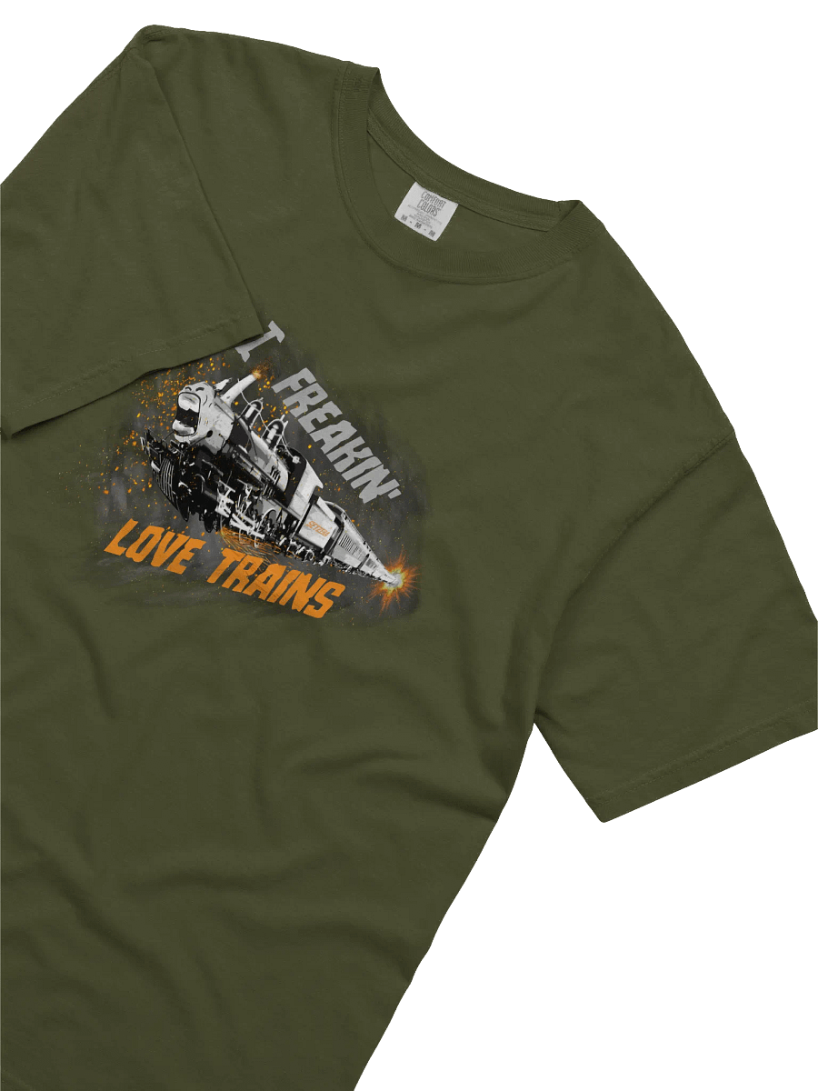 I Freaking Love Trains T-Shirt (14 Colors) product image (7)