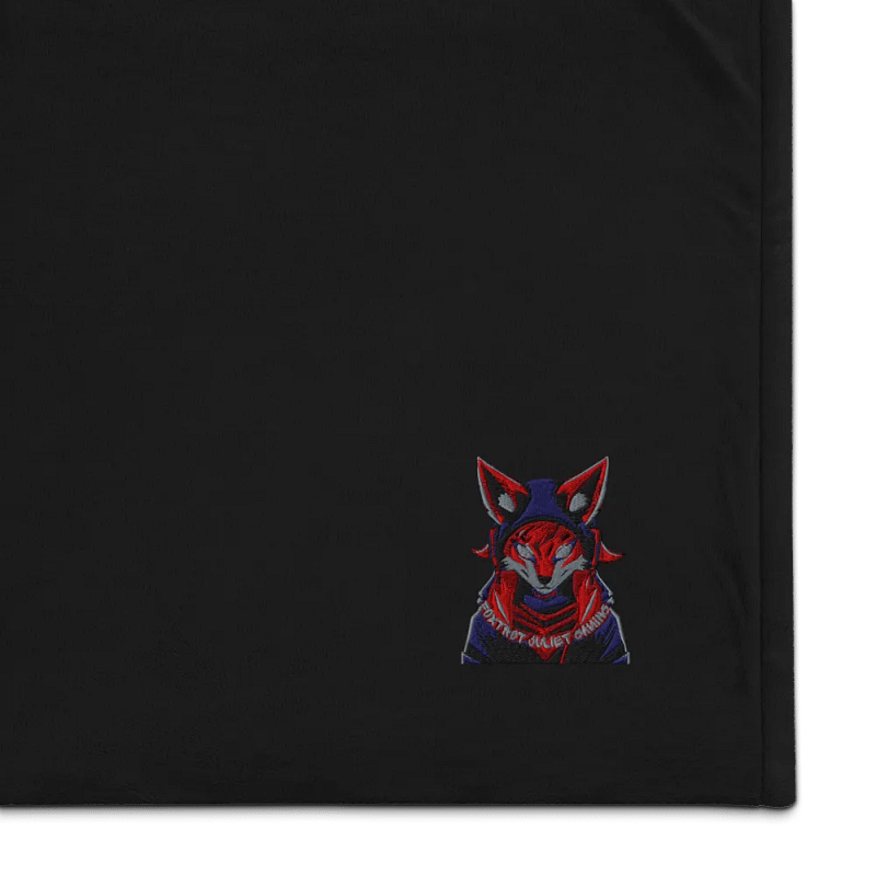 Fox sherpa blanket