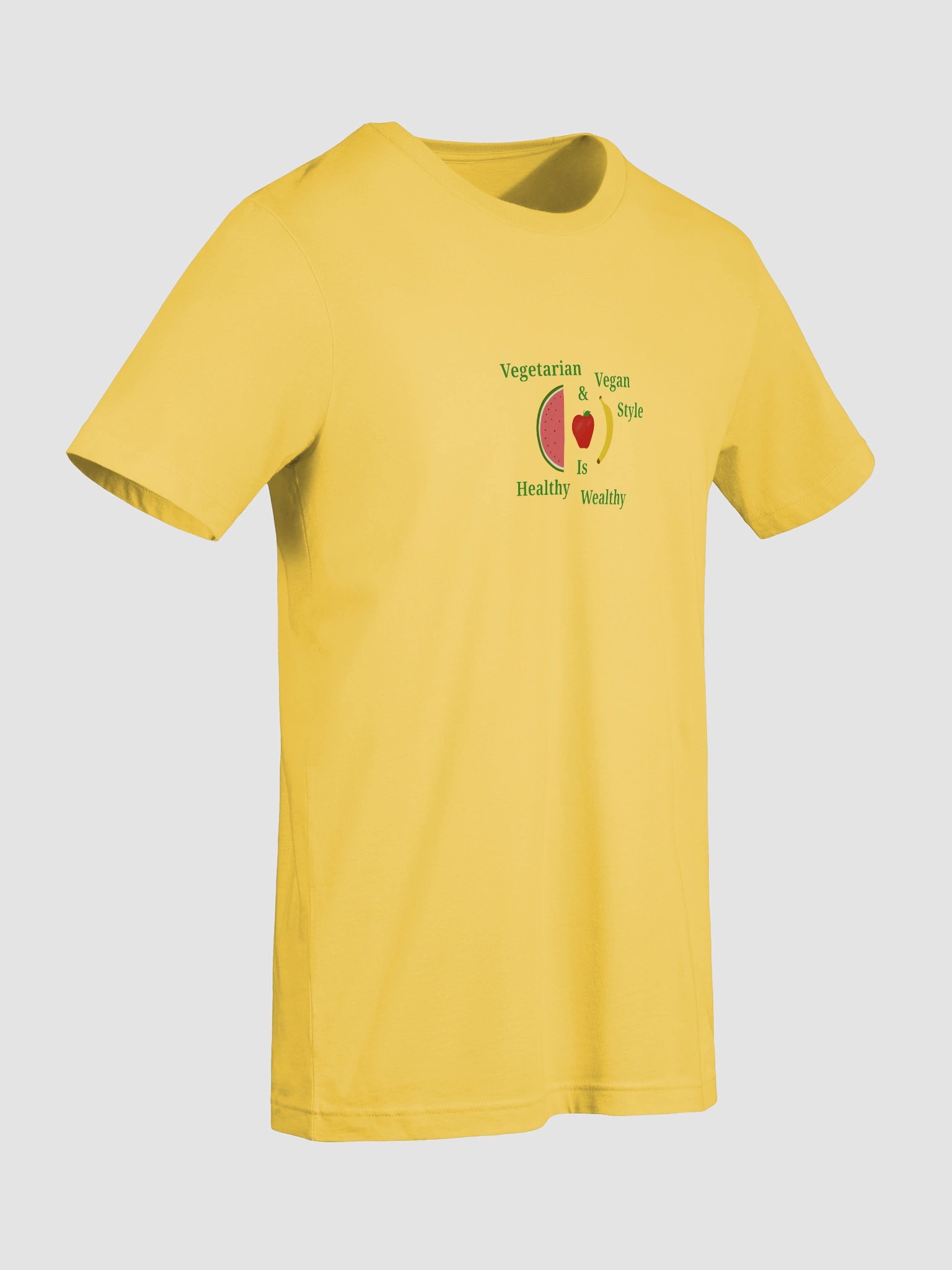 Healthy Is Wealthy Vegan T-Shirt product image (9)