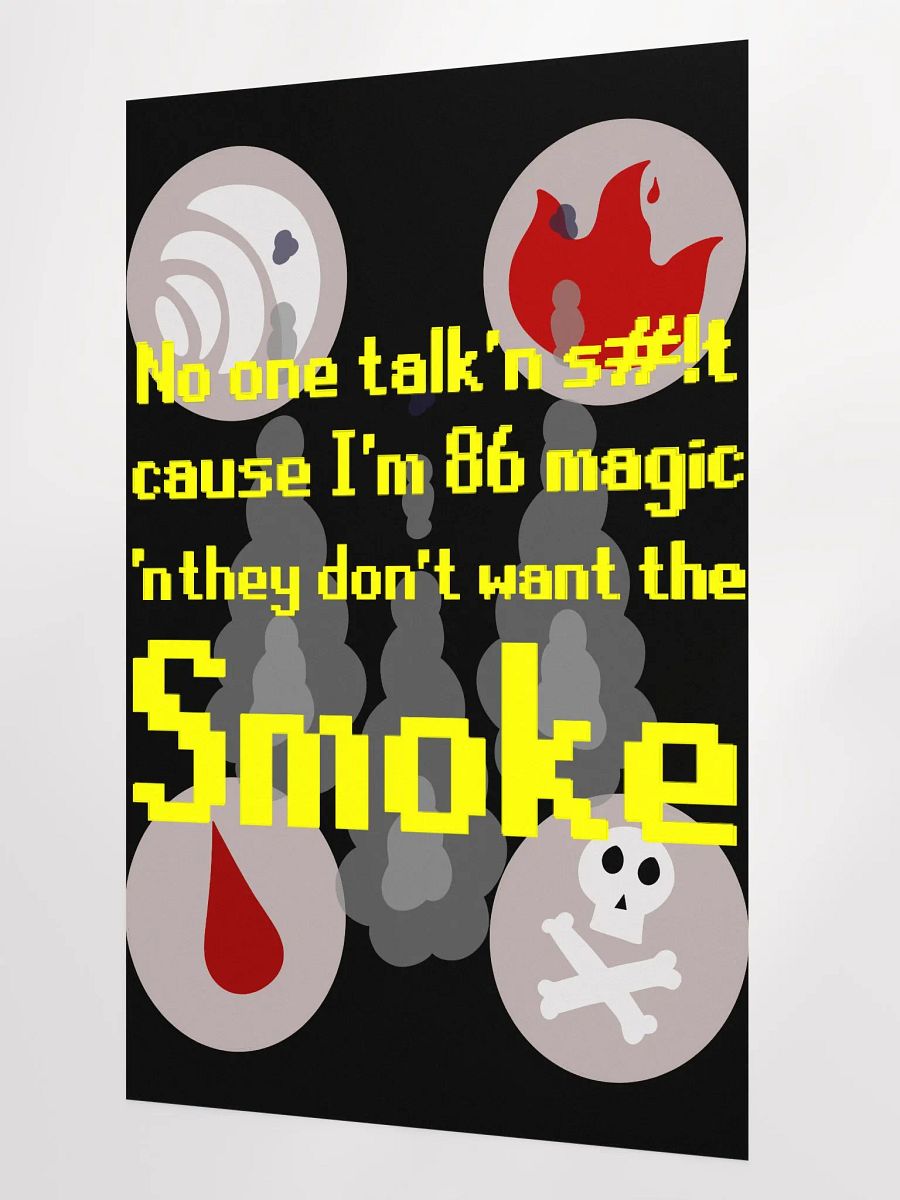 Want smoke poster product image (2)
