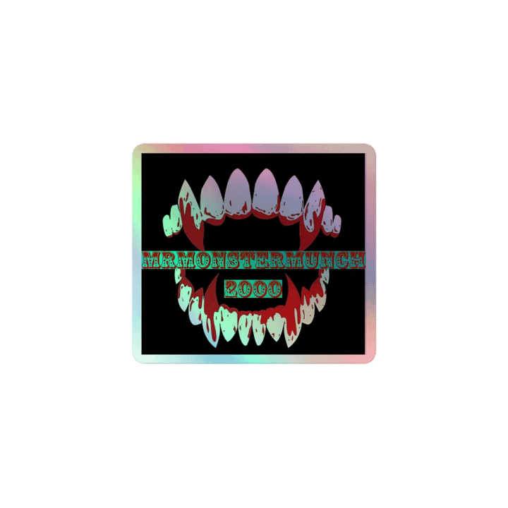 MONSTERMUNCH HOLOGRAPHIC STICKERS product image (1)