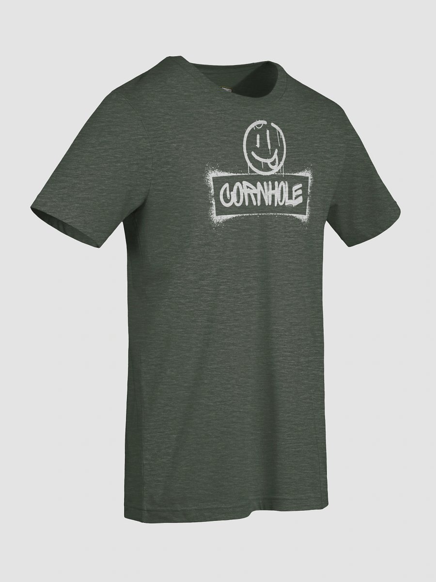 Bella+Canvas Smiley Cornhole Supersoft T-Shirt product image (93)