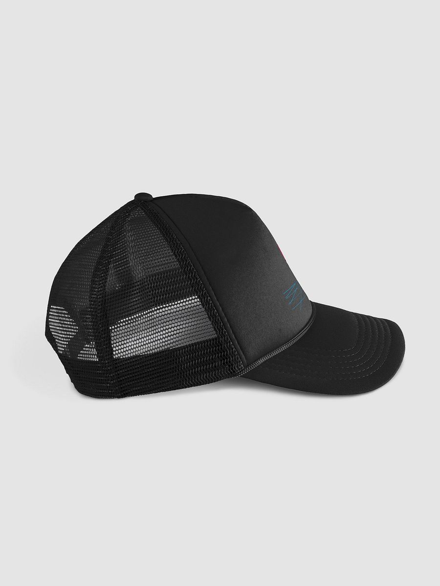 Retro-Futuristic Sunset Trucker Hat product image (6)