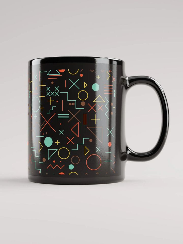 MATHMATICAL SYMBOLS BEAUTIFUL COLORS CONTRAST SHINY MUG product image (1)