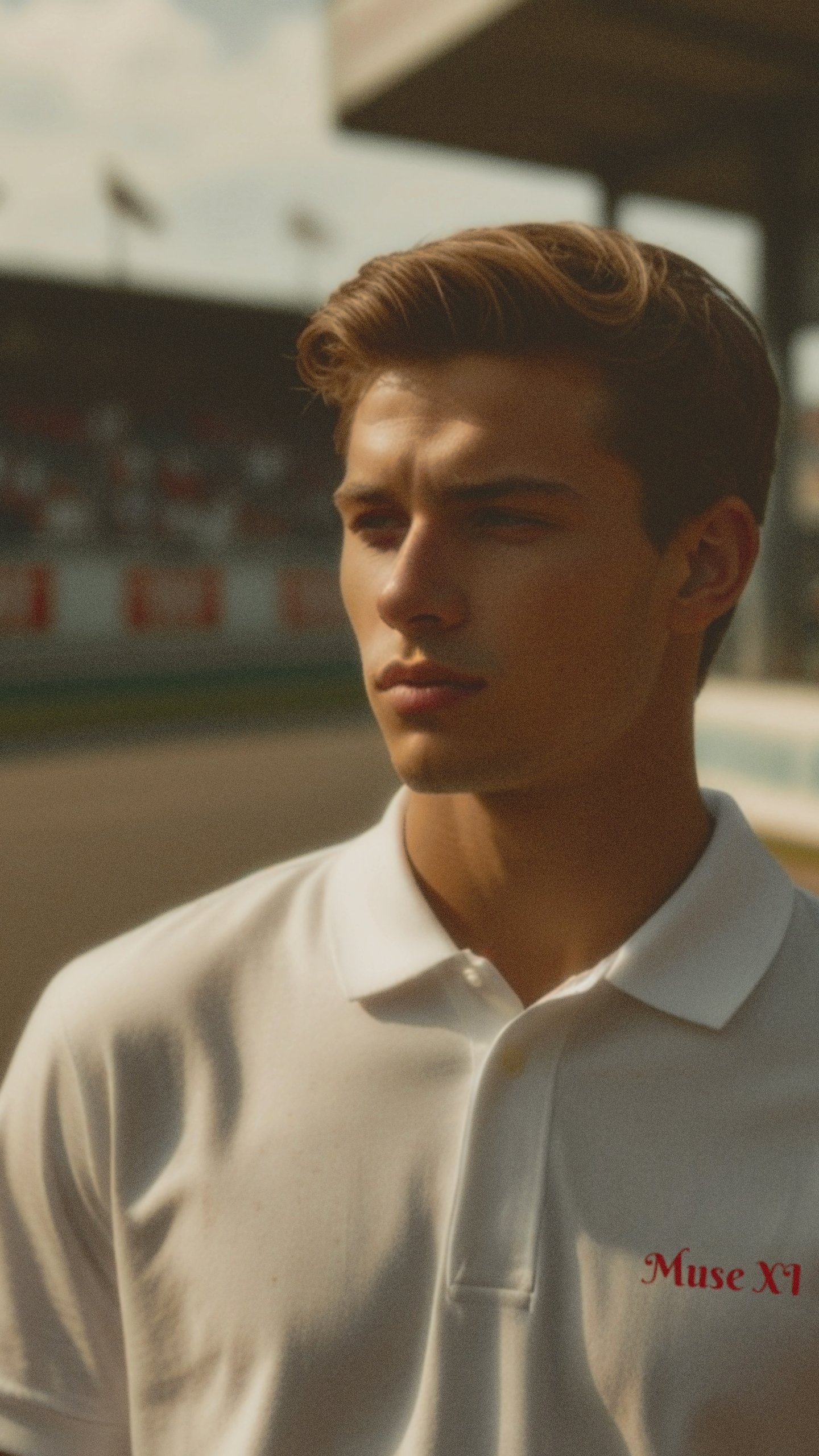 Muse XI x Adidas Performance Polo Shirt (red) product image (4)