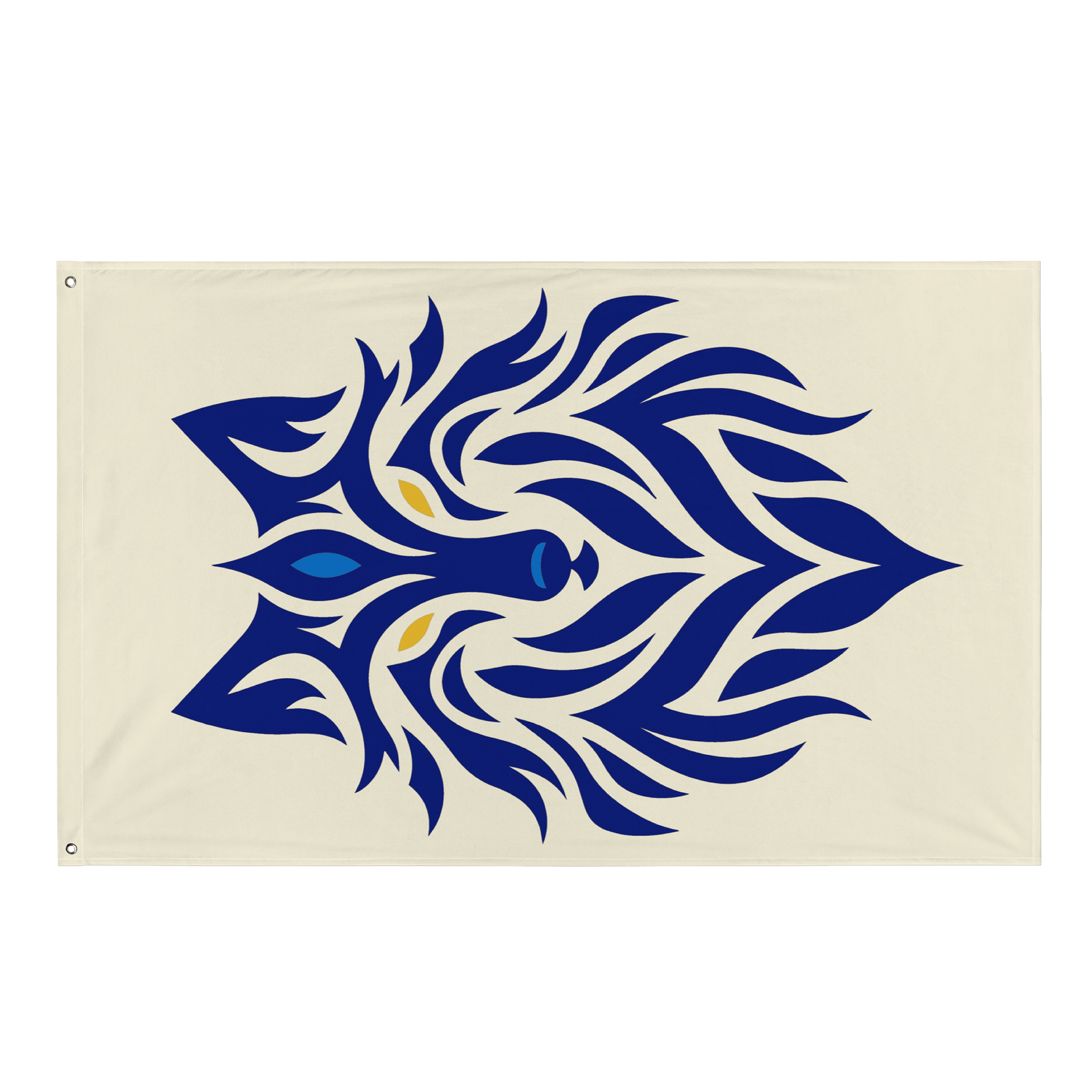 Vertical Wolf Clan Tan Banner product image (1)