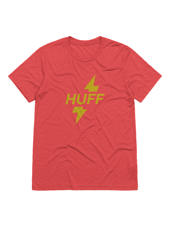 Huff Bolt Short Sleeve T-Shirt Red (Large Logo) product image (1)