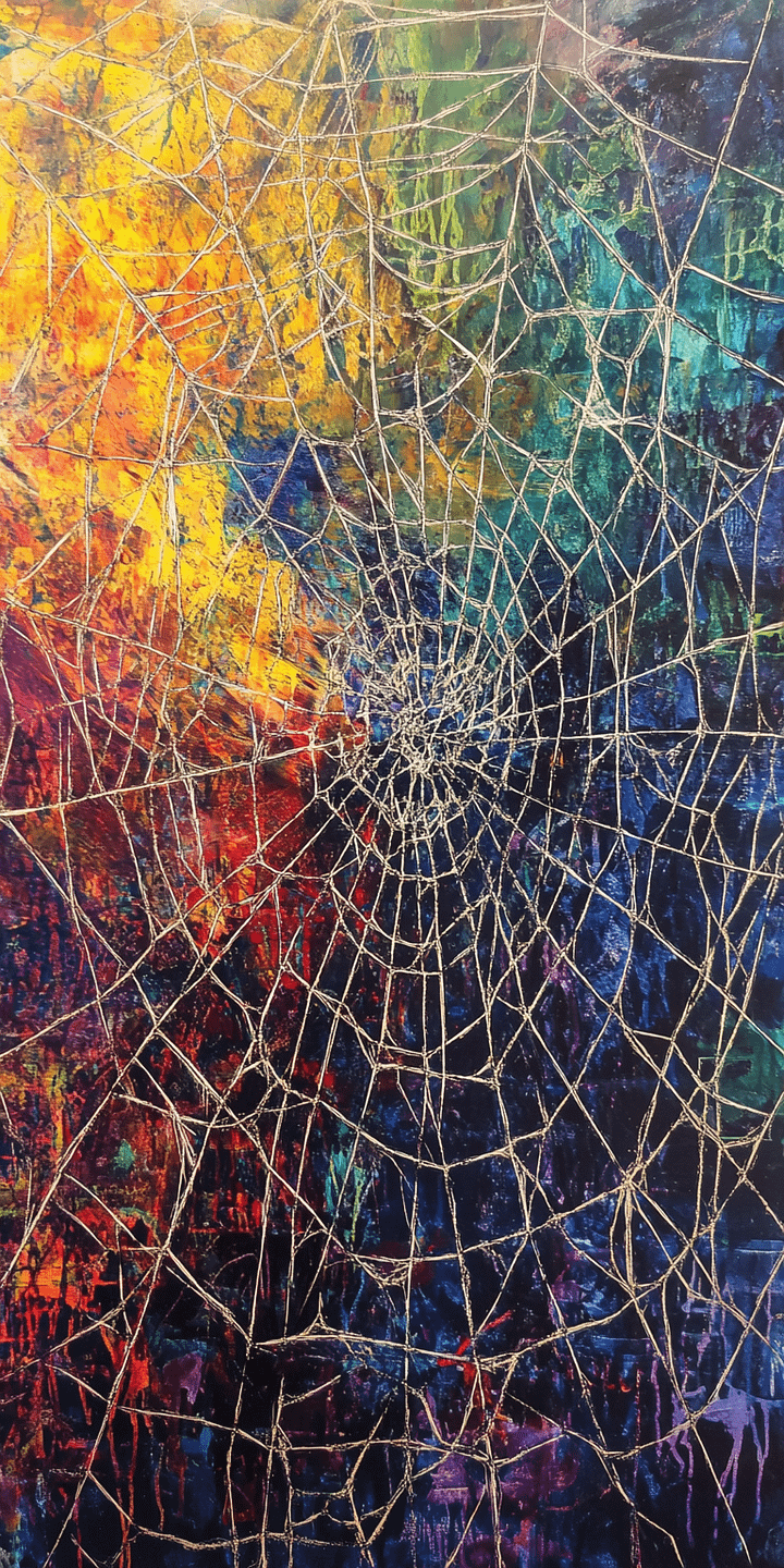 Phone Background Spiderweb product image (1)