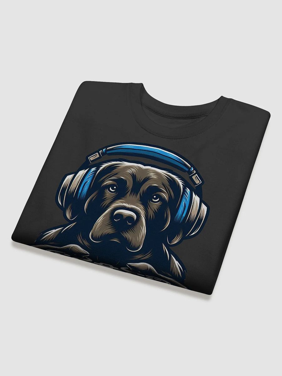 Pawsome Gamer Dog ##Statement Sweatshirt - Black product image (4)