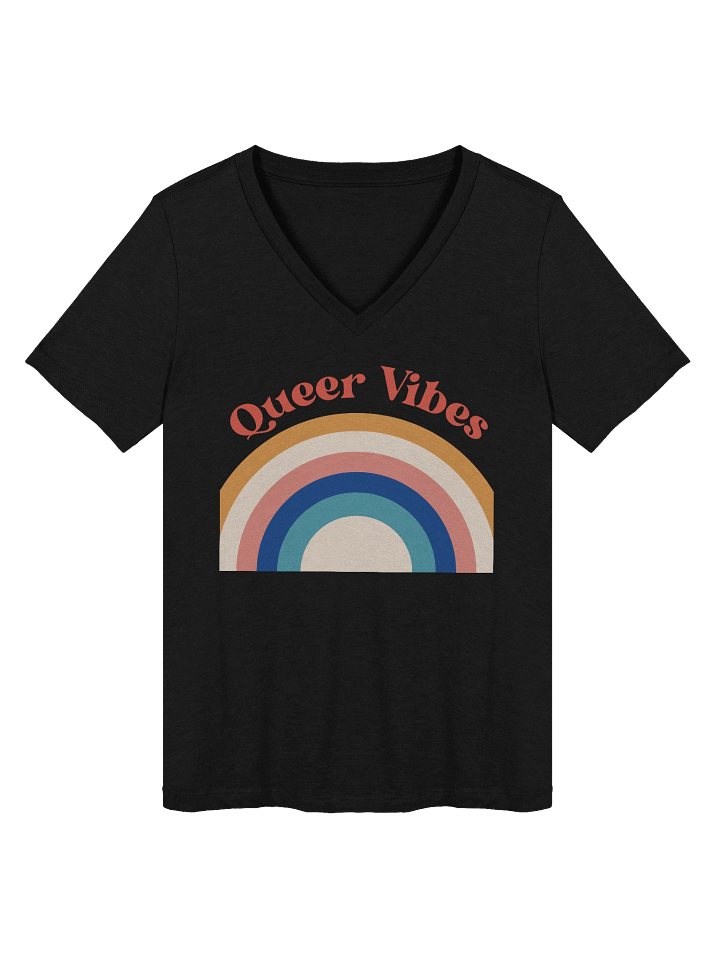 Queer Vibes V-Neck product image (2)