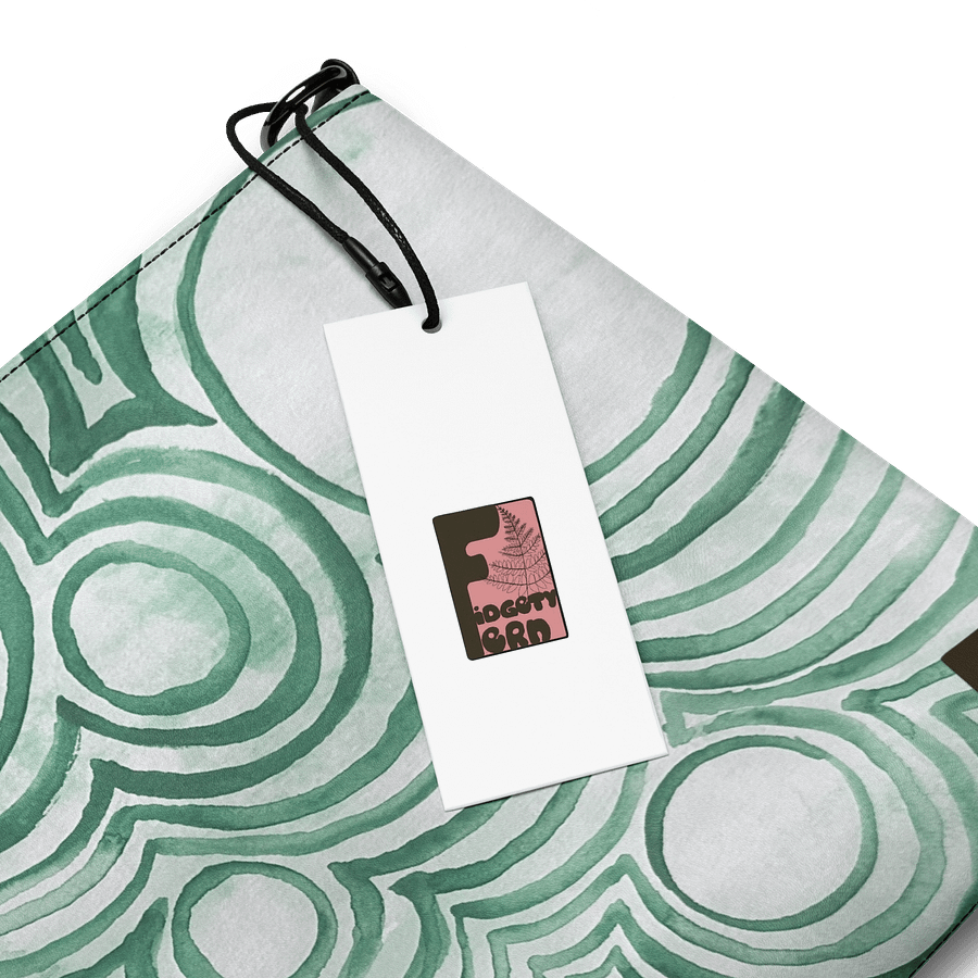 "Green Swirl" Purse product image (4)