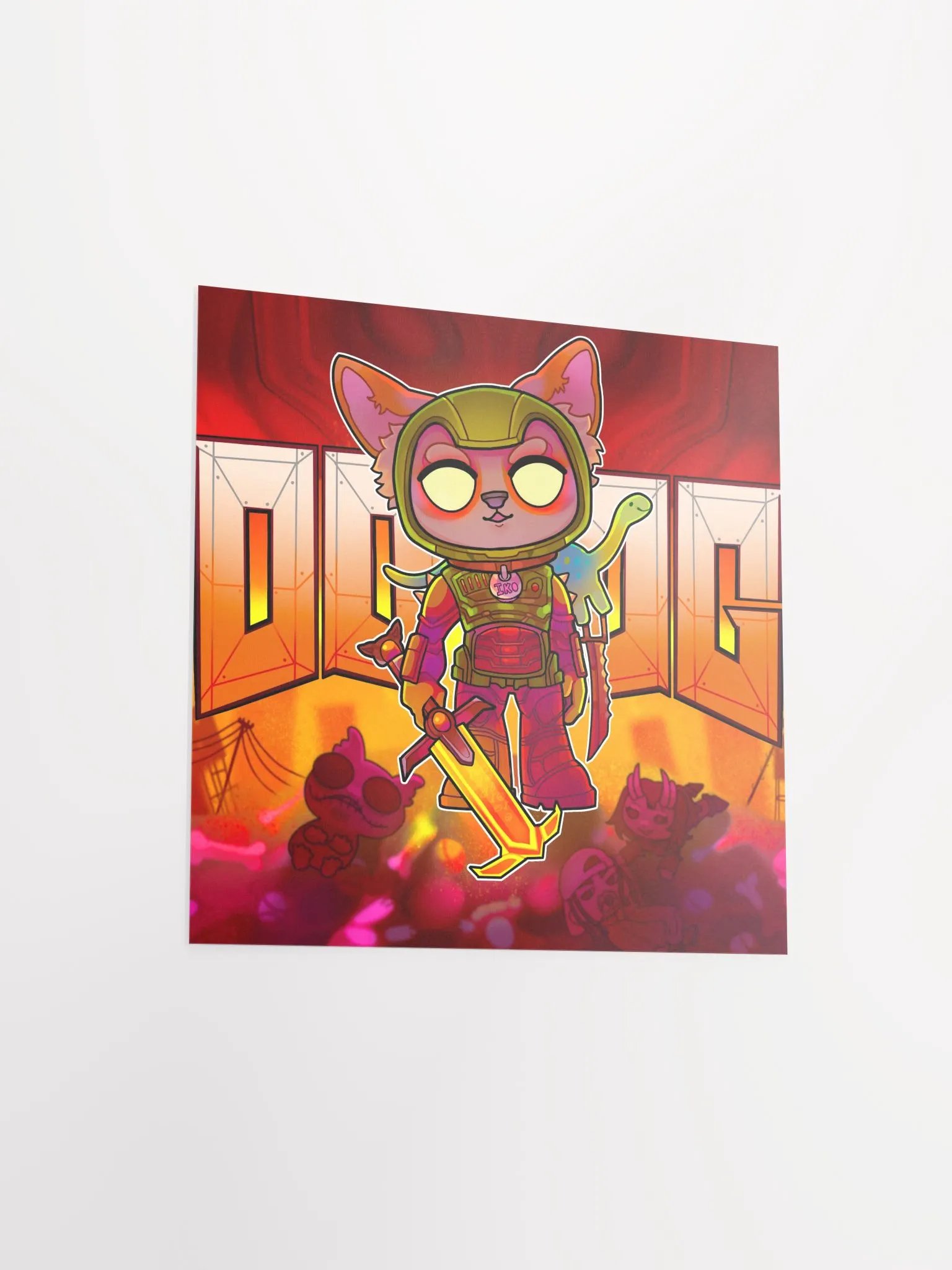 DOOG UNFRAMED SQUARE POSTER product image (3)