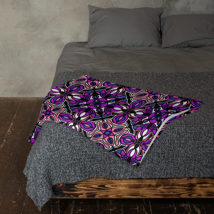 Gender Fluid Abstract Cozy Blanket product image (1)