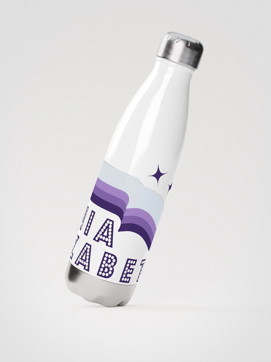Stainless Water Bottle with Tania Elizabeth Four Fiddles Logo product image (2)