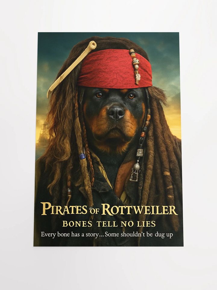 Pirates of The Rottweiler Poster product image (2)